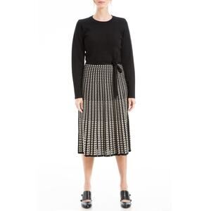 Long Sleeve Midi Sweater Dress MAX STUDIO